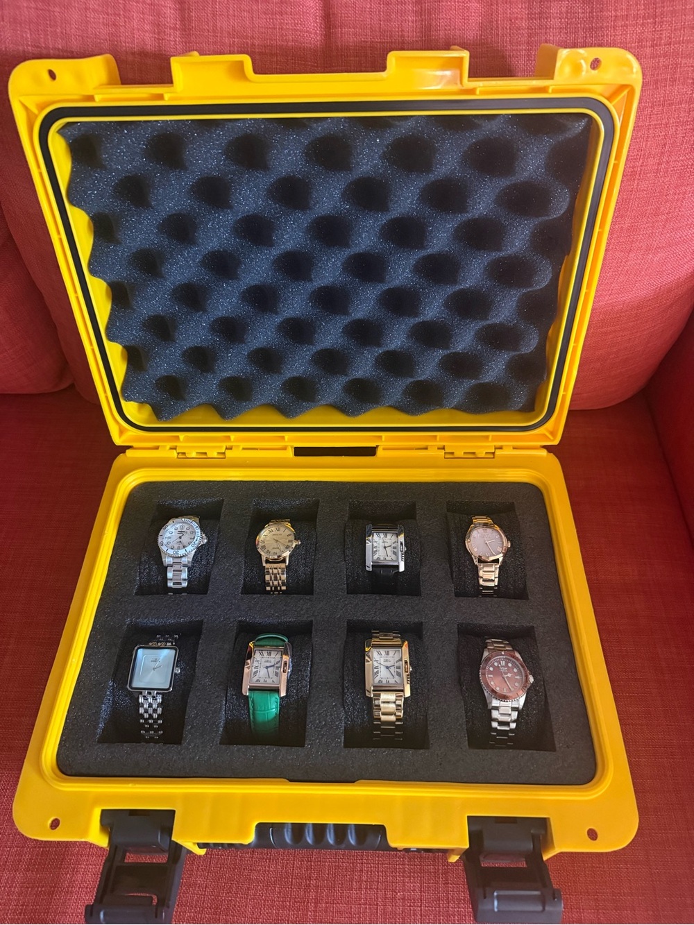 Invicta Watch Case with 8 New Women’s Watches